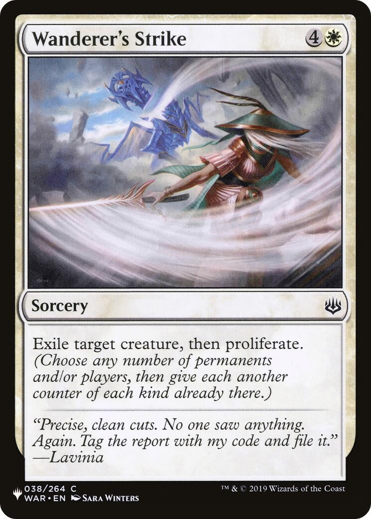Wanderer's Strike (038/264) (LIST)