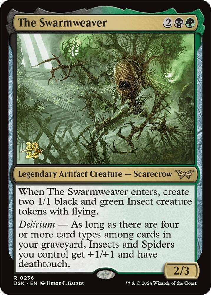 Image for The Swarmweaver (0236) (236) (PRE) - Magic: The Gathering