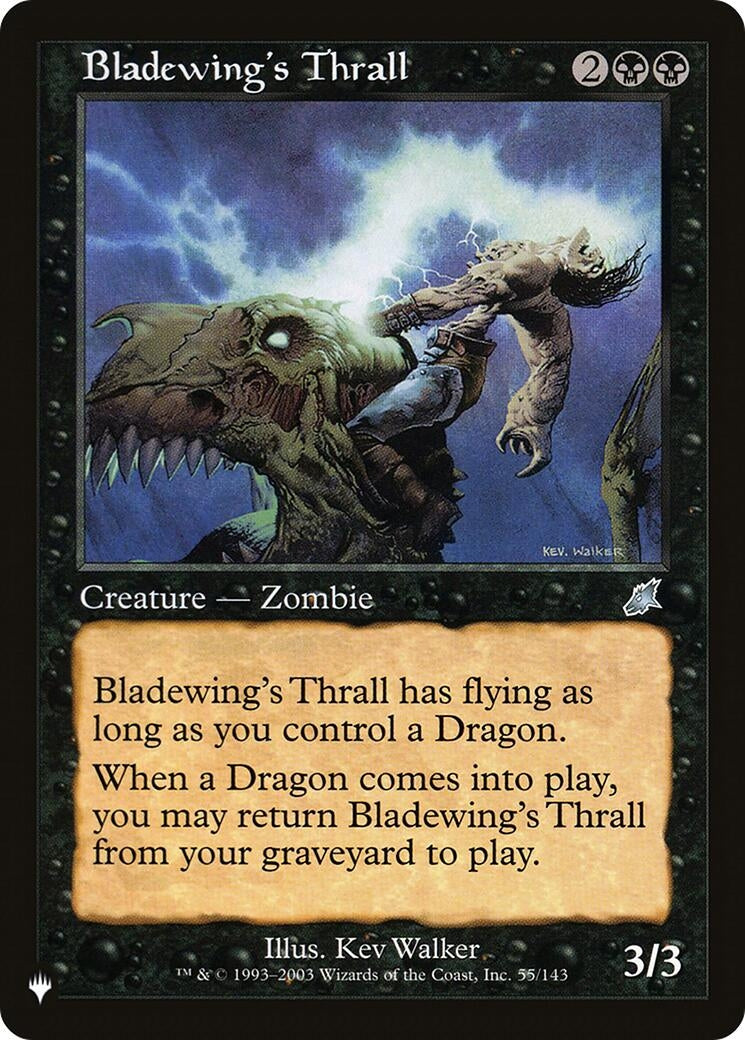 Bladewing's Thrall (55/143) (LIST)