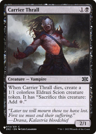 Carrier Thrall (072/024) (LIST)