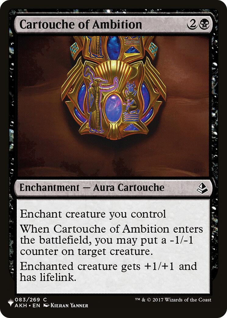 Cartouche of Ambition (083/269) (LIST)