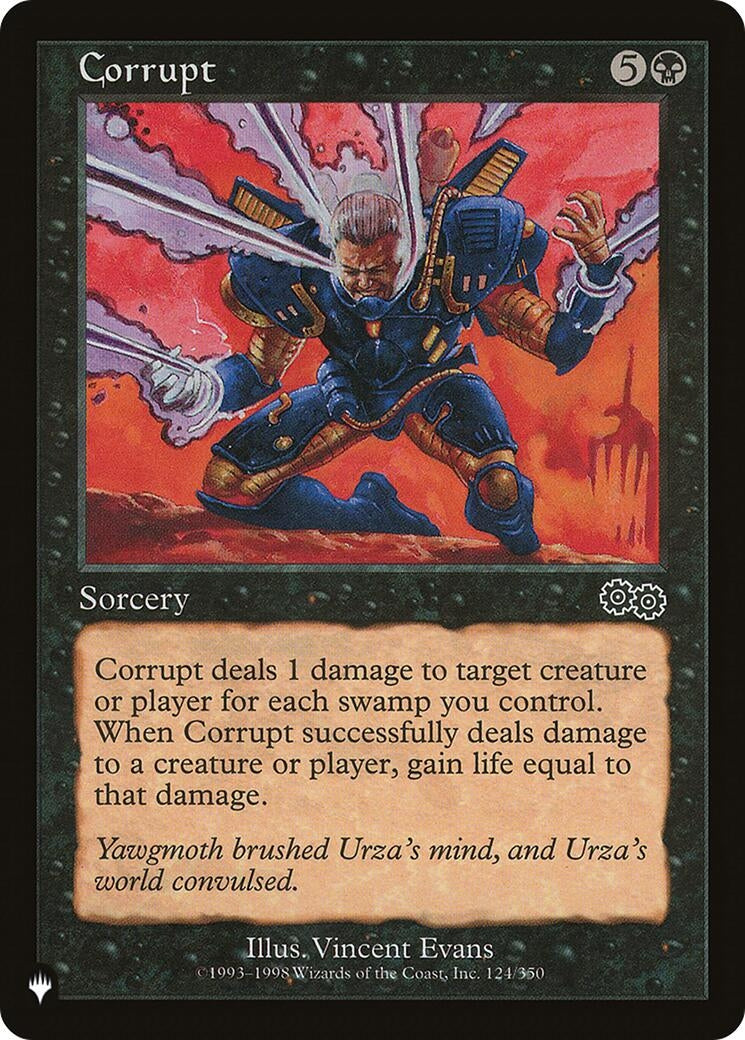 Corrupt (124/350) (LIST)