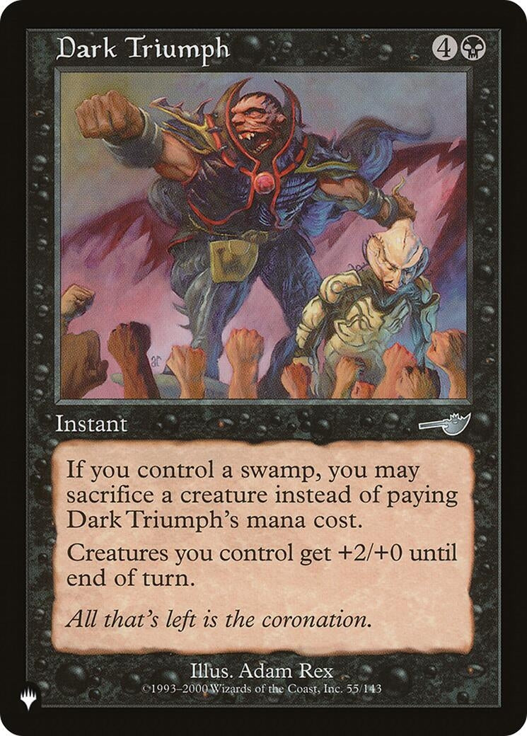 Dark Triumph (55/143) (LIST)