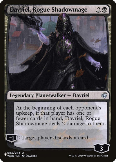 Davriel, Rogue Shadowmage (083/264) (LIST)
