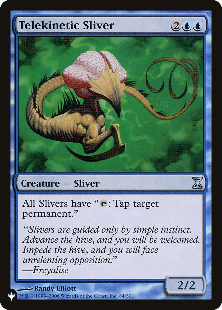 Telekinetic Sliver (84/301) (LIST)