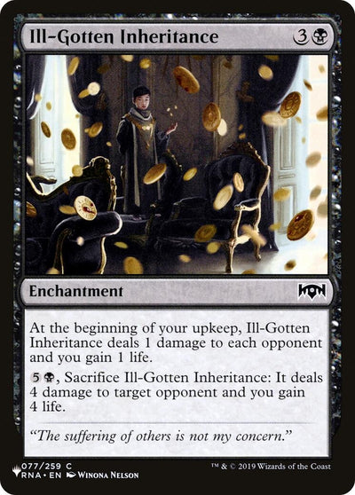 Ill-Gotten Inheritance (077/259) (LIST)