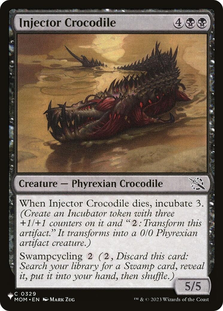 Injector Crocodile (0329) (LIST)