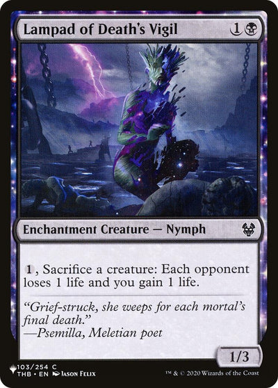 Lampad of Death's Vigil (103/254) (LIST)
