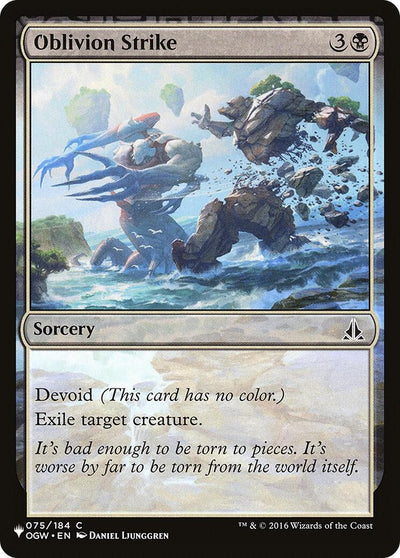Oblivion Strike (075/184) (LIST)