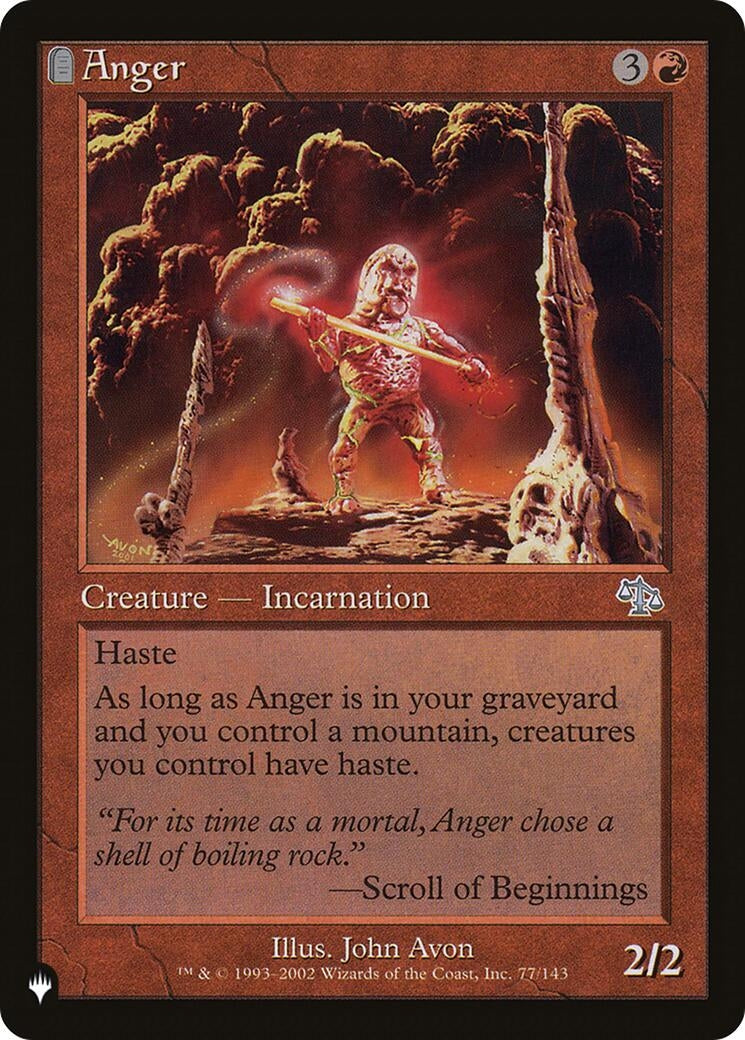 Anger (JUD) (77/143) (LIST)