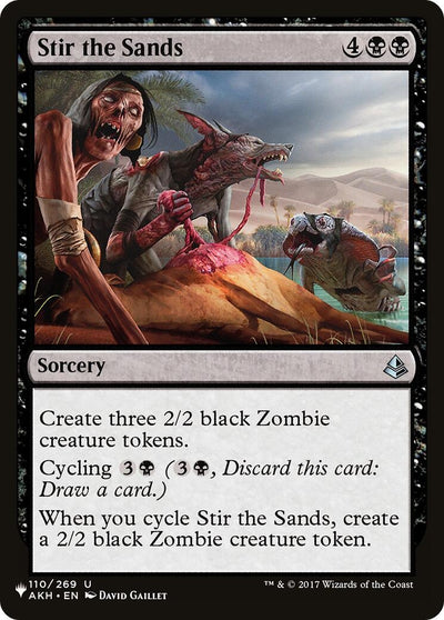 Stir the Sands (110/269) (LIST)
