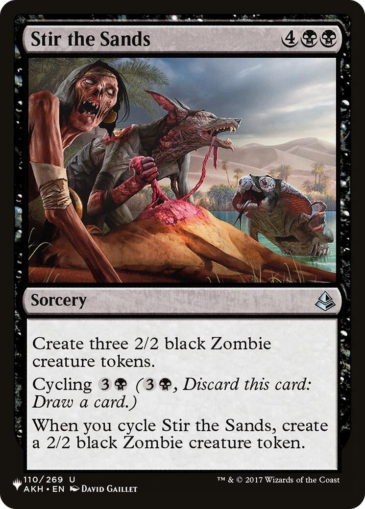 Stir the Sands (110/269) (LIST)