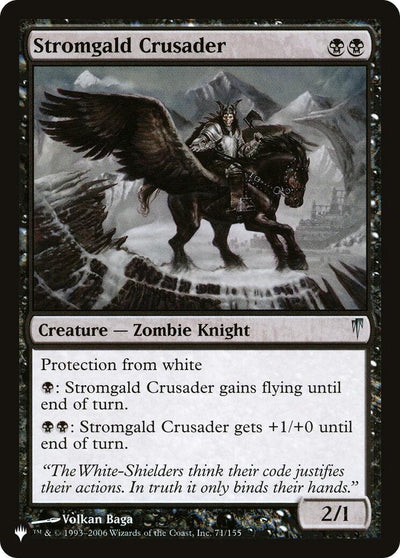 Stromgald Crusader (71/155) (LIST)