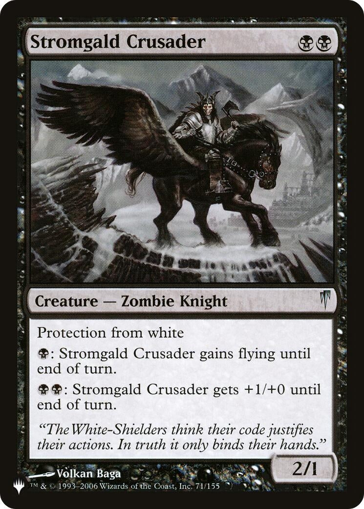 Stromgald Crusader (71/155) (LIST)