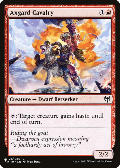 Axgard Cavalry (121/285) (LIST)