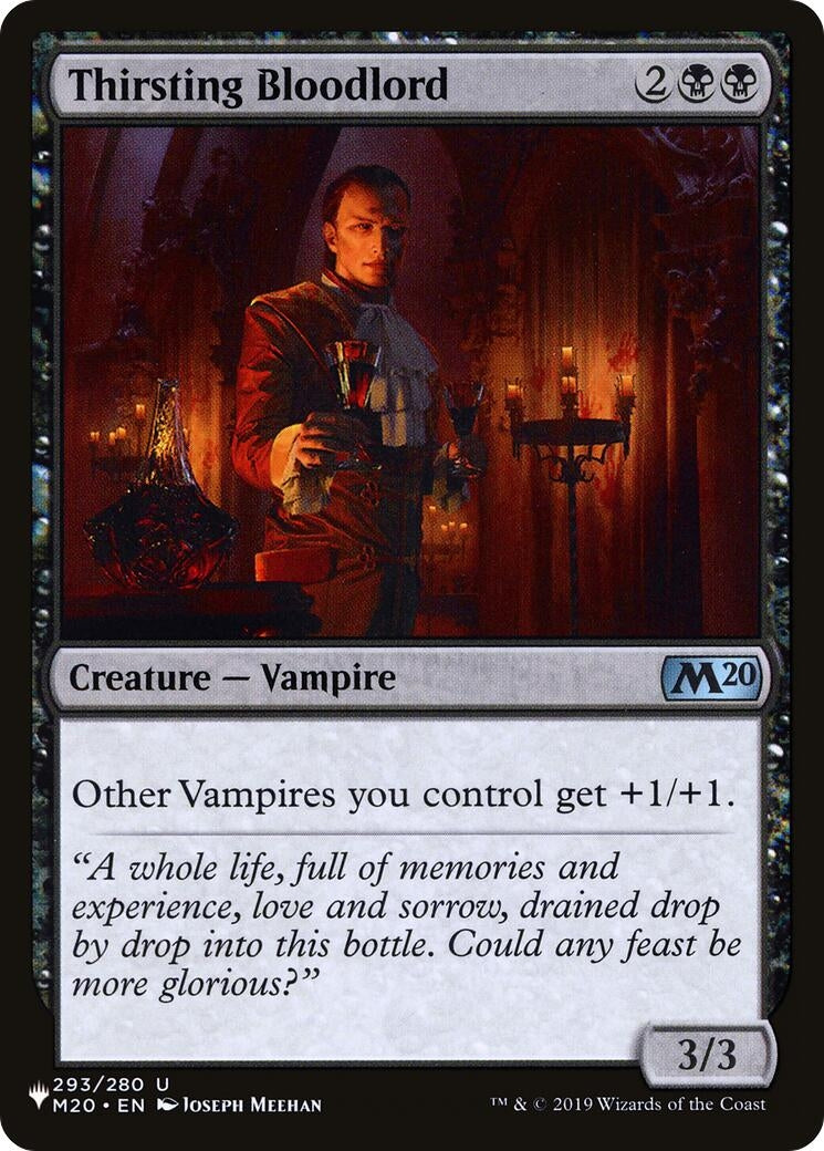 Thirsting Bloodlord (293/280) (LIST)