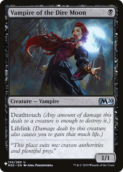 Vampire of the Dire Moon (120/280) (LIST)