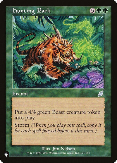 Hunting Pack (121/143) (LIST)