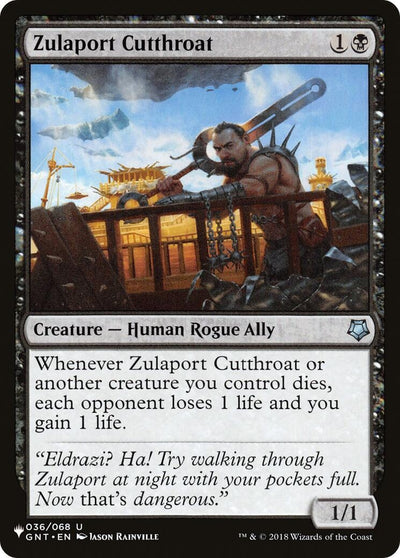 Zulaport Cutthroat (036/068) (LIST)