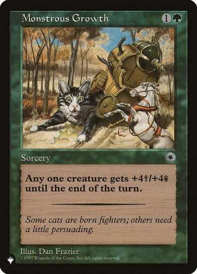 Monstrous Growth (Flavor Text) (LIST)