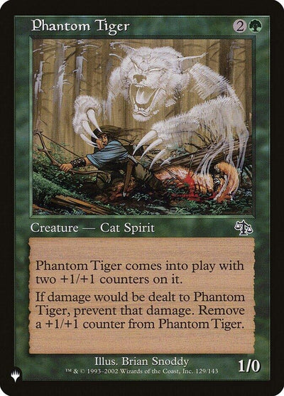 Phantom Tiger (129/143) (LIST)