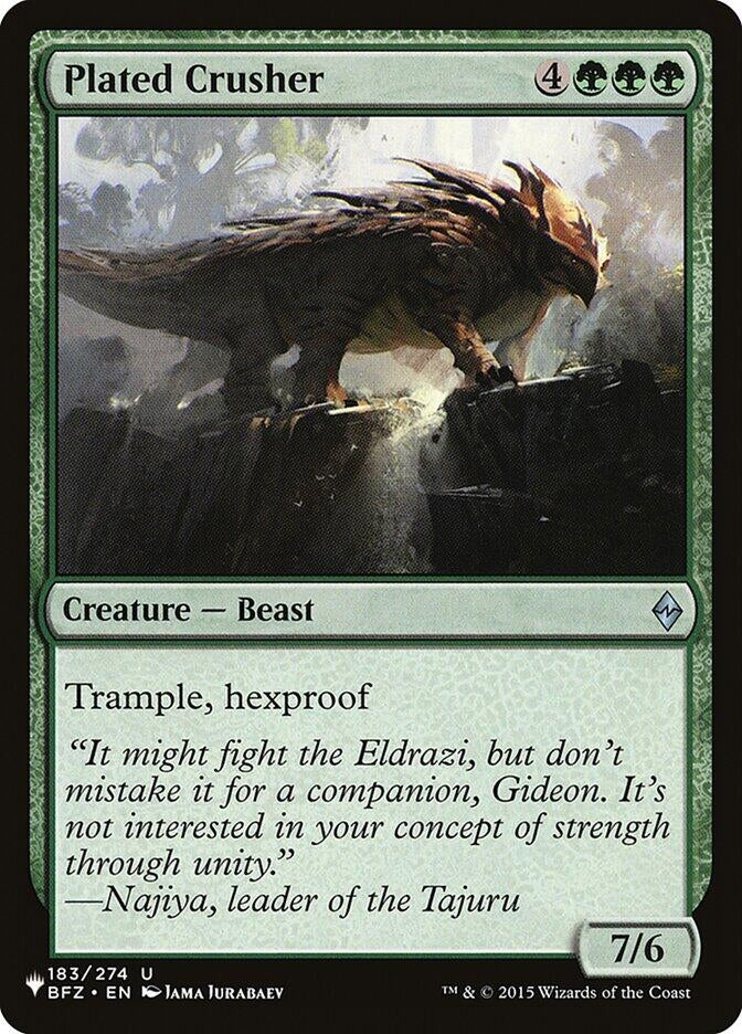 Plated Crusher (183/274) (LIST)