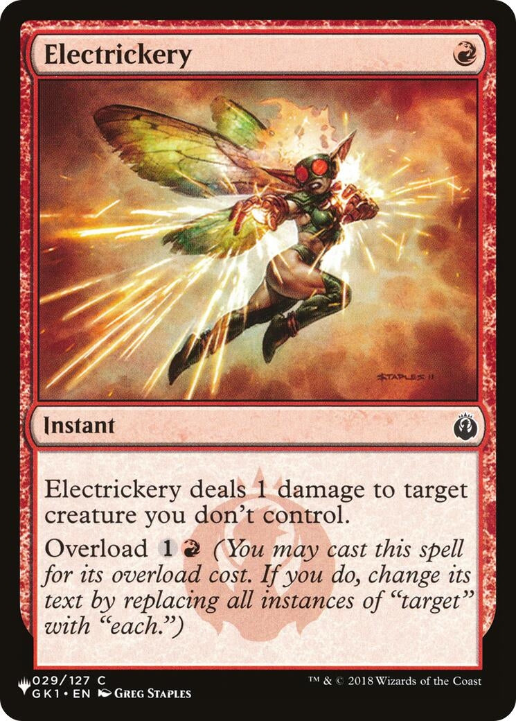 Electrickery (029/127) (LIST)