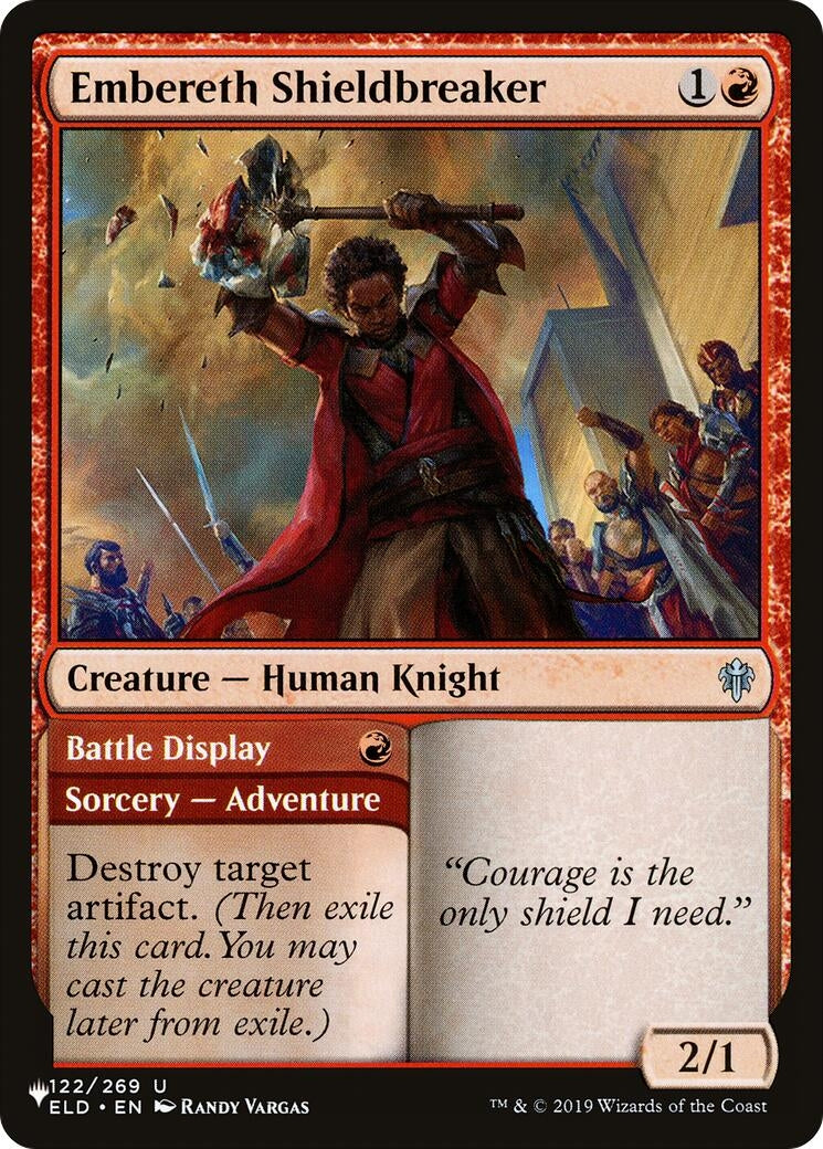 Embereth Shieldbreaker (122/269) (LIST)