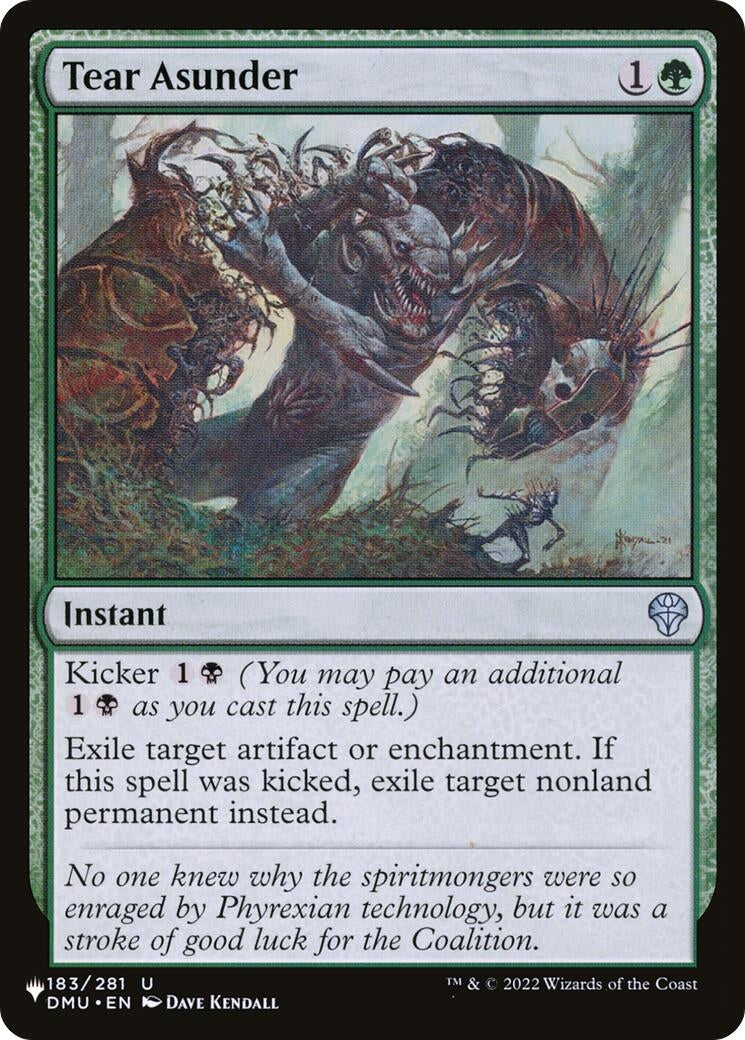 Tear Asunder (183/281) (LIST)