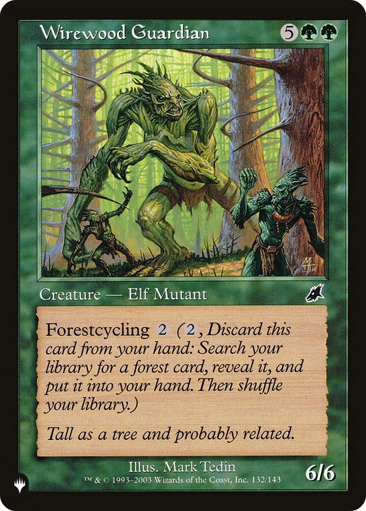 Wirewood Guardian (132/143) (LIST)