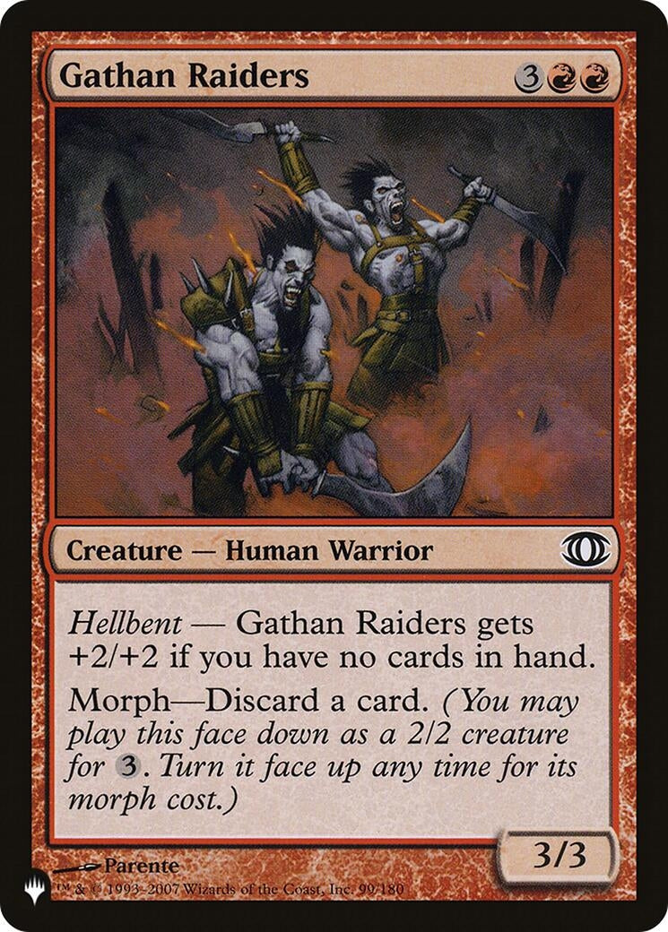 Gathan Raiders (99/180) (LIST)