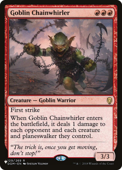 Goblin Chainwhirler (129/269) (LIST)