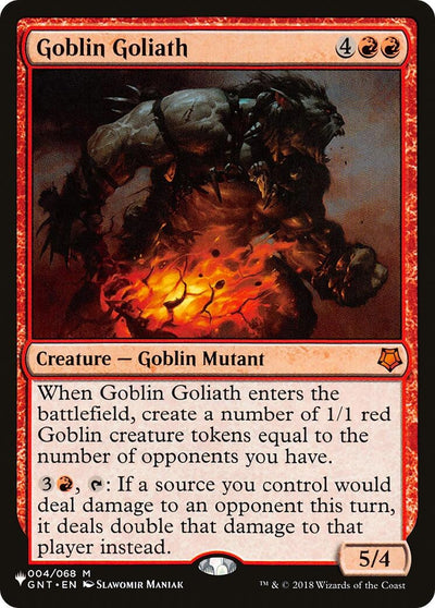 Goblin Goliath (004/068) (LIST)