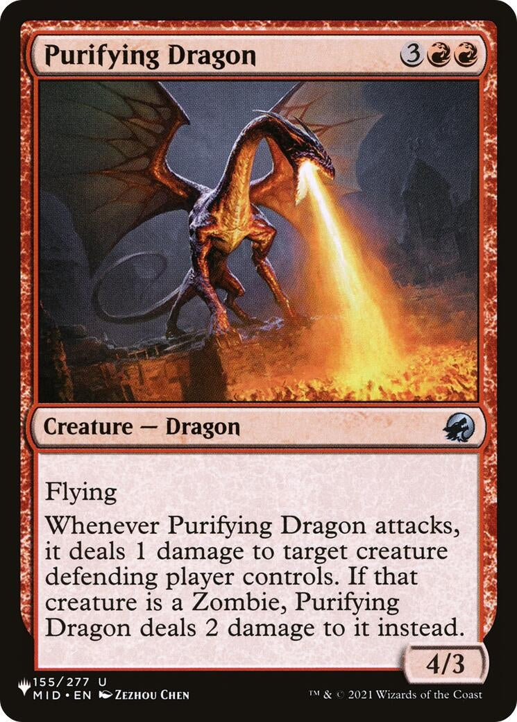 Purifying Dragon (155/277) (LIST)