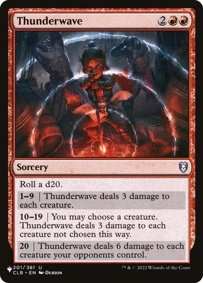 Thunderwave (201/361) (LIST)