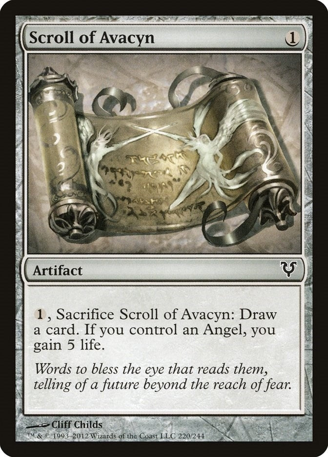 Scroll of Avacyn (220) (AVR) Japanese