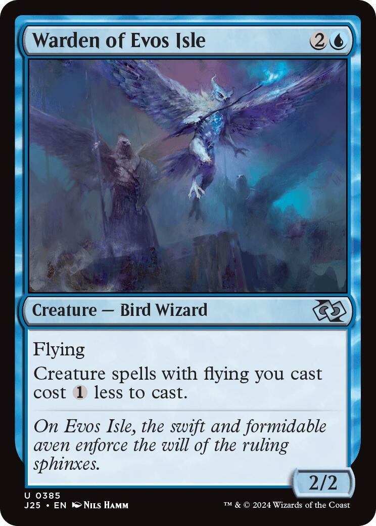 Image for Warden of Evos Isle (385) (J25) - Magic: The Gathering