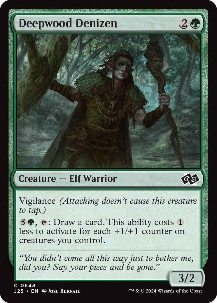 Image for Deepwood Denizen (648) (J25) - Magic: The Gathering