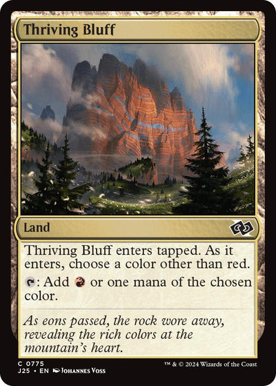 Thriving Bluff (775) (J25)