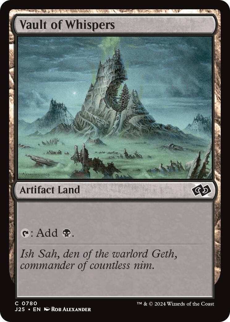 Image for Vault of Whispers (780) (J25) - Magic: The Gathering