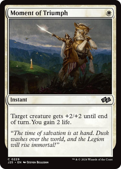 Moment of Triumph (229) (J25)