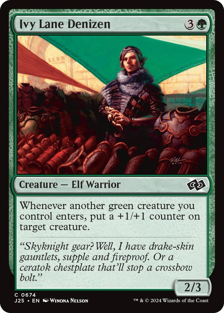 Image for Ivy Lane Denizen (674) (J25) - Magic: The Gathering