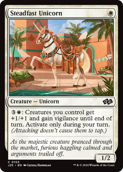 Steadfast Unicorn (103) (J25)