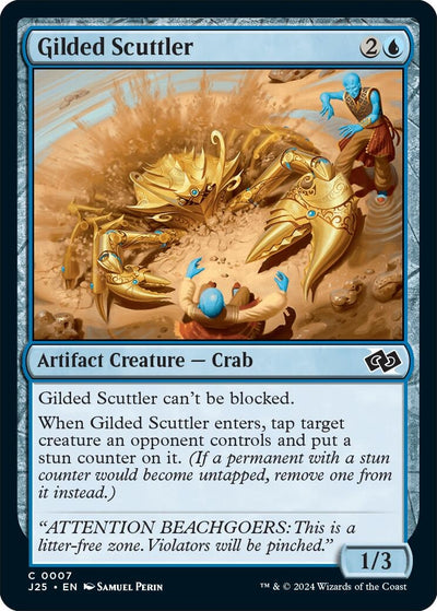 Gilded Scuttler (7) (J25)