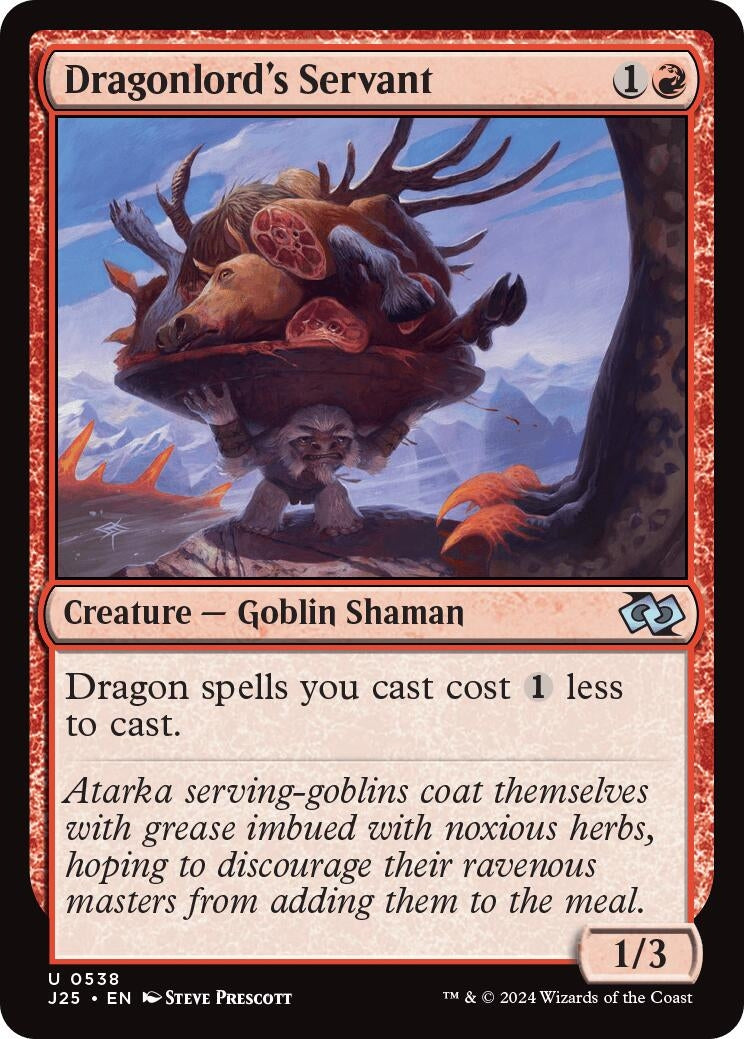 Image for Dragonlord's Servant (538) (J25) - Magic: The Gathering