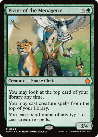 Vizier of the Menagerie (0649) (649) (FDN)