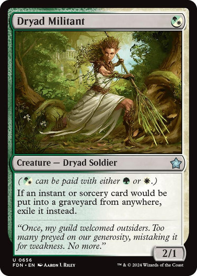 Dryad Militant (656) (FDN)
