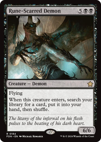 Rune-Scarred Demon (184) (FDN)