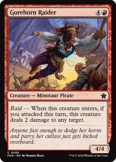 Gorehorn Raider (89) (FDN)