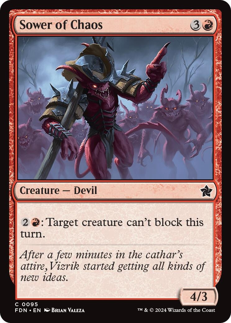 Sower of Chaos (95) (FDN) Japanese